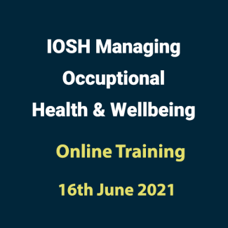 20210616 Managing Occupation Health Wellbeing Training